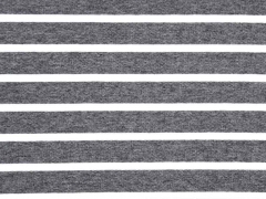 Allegra Viskose Jersey, wei� grau