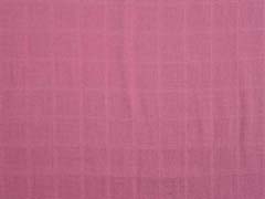 Musselin Quadrate, dunkles altrosa