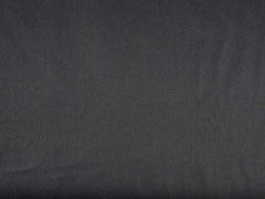 Baumwollstoff elastisch uni, schwarz