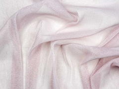 Elastischer weicher T�ll mit Glitzer, zartrosa