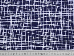 Jersey wilde Linien, dunkelblau