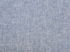 Leinen jeansblau melange