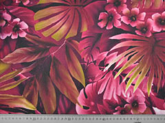 Chiffon Palmenbl�tter Blumen  beere