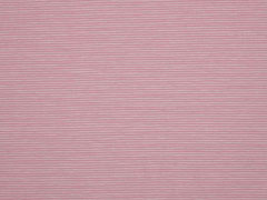 Jersey Streifen 1 mm garngef�rbt, rosa
