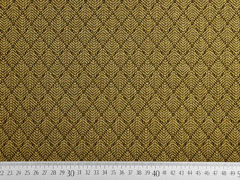 gesteppter Jacquard Jersey Rauten, ocker
