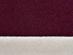 Piquestrick Teddy Fell Doubleface, bordeaux