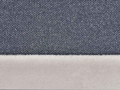 Piquestrick Teddy Fell Doubleface, anthrazit