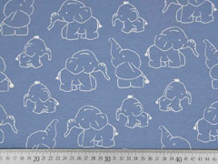 Jersey Elefanten, blau