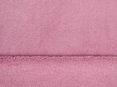 Wellnessfleece uni, dunkles altrosa