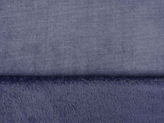 Wellnessfleece uni, dunkelblau