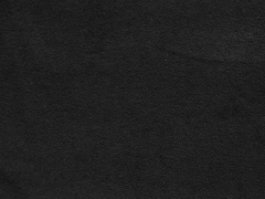 Sweat Frottee uni, schwarz