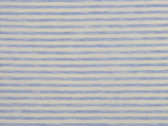 Jersey gestreift, hellblau meliert wei�
