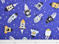 Jersey Raketen, mittelblau