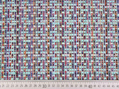 Boucle Stoff Glitzergarn gewebt, mint