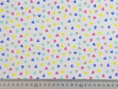 Jersey kleine Herzen, bunt wei�