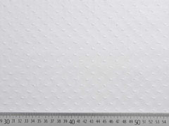 Baumwollstoff Batist Shearly Punkte, weiss