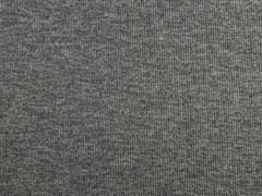 Strickstoff Rippenstruktur, grau meliert