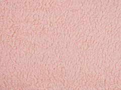 Teddyfleece Teddyfell aus Baumwolle, helles apricot