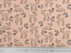 Jersey kleine Rehe Rehkitz Zweige, alrosa