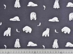 Jersey Eisb�ren Fische, wei� dunkelgrau