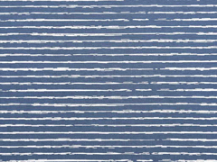Jersey Streifen blurry stripes, wei� jeansblau
