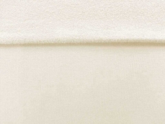 angerauter Sweat, cremewei�