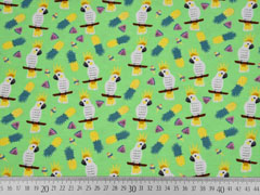 Jersey Aloha Kakadu Ananas Melone, hellgr�n