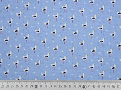 Jersey M�wen Sealife, wei� hellblau