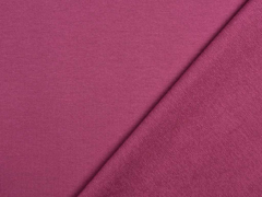 Sweatstoff French Terry uni, Beere (matt)