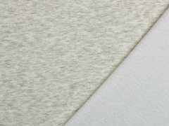 Sweat uni angeraut, hellgrau meliert