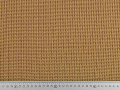 Strickstoff Baumwolle gerippt, camel