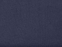 Strickstoff Baumwolle Meterware uni, dunkelblau