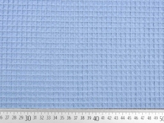 Waffelpiqu� Frottee, dusty blue