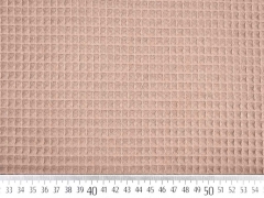 Waffelpiqu� Frottee, cafe au lait