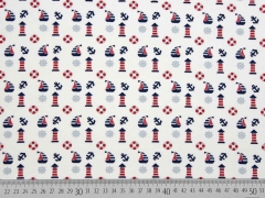 Jersey kleine Boote Leuchtt�rme, wei�