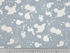 Jersey Farbkleckse, grau wei�
