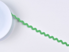 Zackenlitze Baumwolle 10mm, hellgr�n