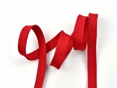 Flache Kordel 13 mm, rot