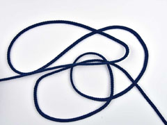 Kordelband 5 mm, dunkelblau