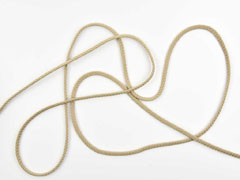 Kordelband 5 mm, natur