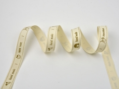 Hand made Webband braun natur