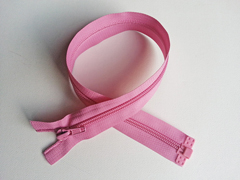 Rei�verschluss 40 cm teilbar, dunkelrosa