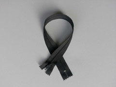 Rei�verschluss 30 cm nicht teilbar, anthrazit