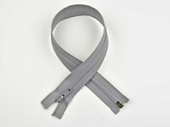 Rei�verschluss 41 cm teilbar, grau