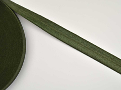 elastisches Falzband, 18 mm, dunkles khaki