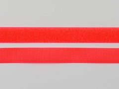 Klettband 2 cm, neon orange