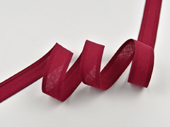 Schr�gband 100% Baumwolle, weinrot