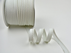 Paspelband Streifen, hellgrau