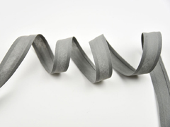 Schr�gband 100% Baumwolle, steingrau