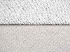 lockerer French Terry, hellstes Grau